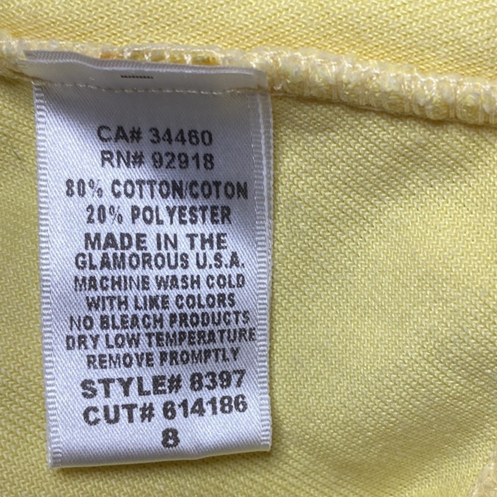 Juicy Couture Terry Hooded Jumper/Coverup Size 8 - Picture 4 of 4